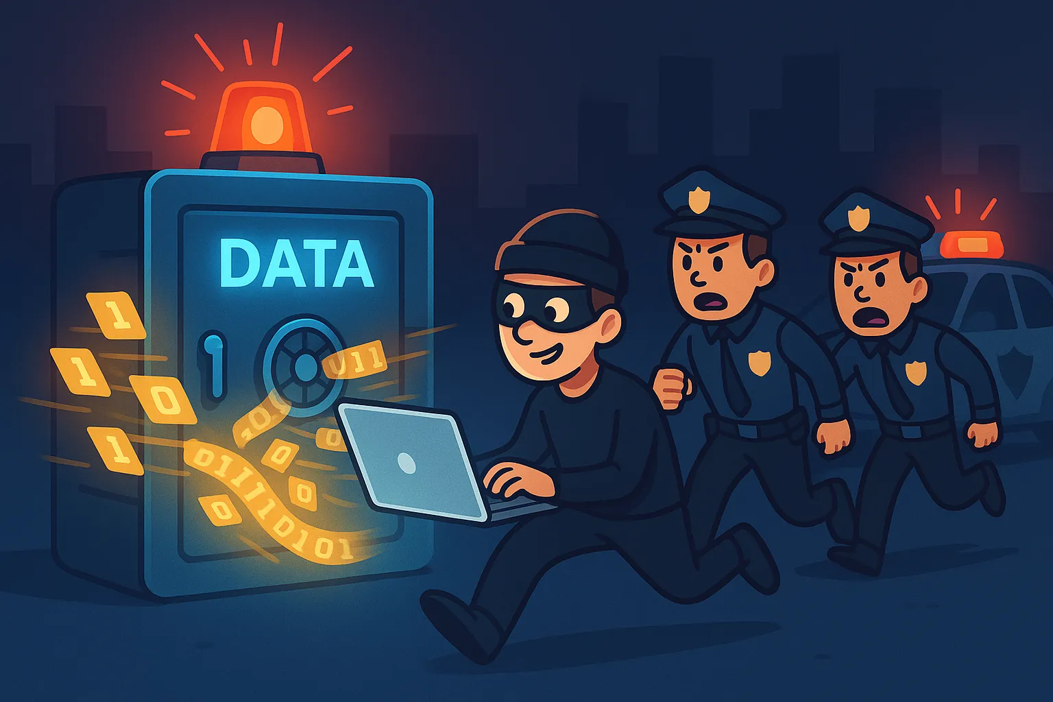 Stealing data is a crime - collecting data is not. Know the difference!